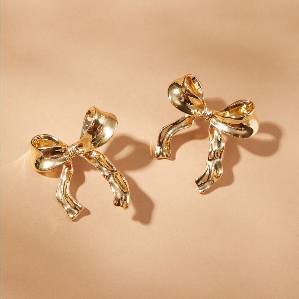 Bohemian bow earrings N912 - Picture 1 of 4